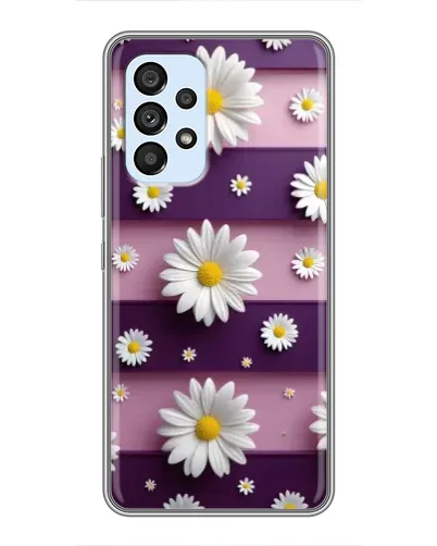 Чехол для Samsung Galaxy A33 (5G) с картинкой «Ромашки на фиолетовом» Чехол для Samsung Galaxy A33 (5G) с картинкой «Ромашки на фиолетовом»