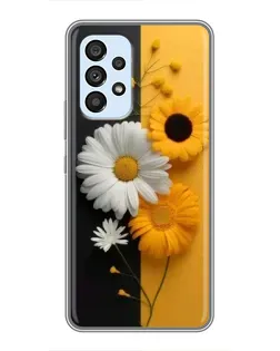 Чехол для Samsung Galaxy A33 (5G) с картинкой «Подсолнух и ромашка» Чехол для Samsung Galaxy A33 (5G) с картинкой «Подсолнух и ромашка»