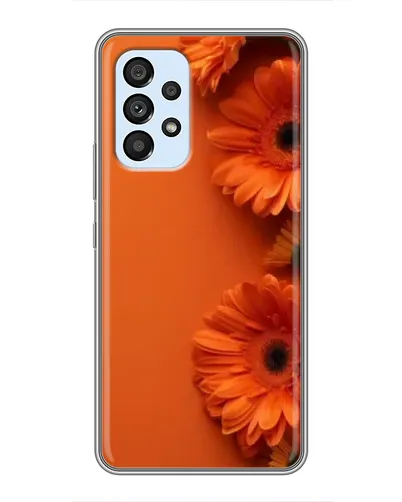 Чехол для Samsung Galaxy A33 (5G) с картинкой «Оранжевые герберы» Чехол для Samsung Galaxy A33 (5G) с картинкой «Оранжевые герберы»