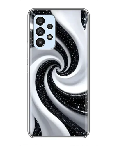 Чехол для Samsung Galaxy A33 (5G) с картинкой «Черно-белая спираль» Чехол для Samsung Galaxy A33 (5G) с картинкой «Черно-белая спираль»