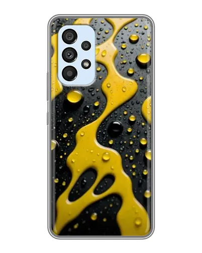 Чехол для Samsung Galaxy A33 (5G) с картинкой «Жидкое желтое золото» Чехол для Samsung Galaxy A33 (5G) с картинкой «Жидкое желтое золото»