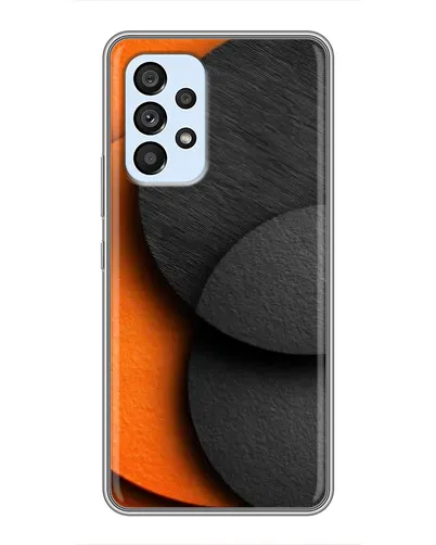 Чехол для Samsung Galaxy A33 (5G) с картинкой «Геометрия оранжевых кругов» Чехол для Samsung Galaxy A33 (5G) с картинкой «Геометрия оранжевых кругов»