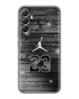 Чехол для Samsung Galaxy A34 с картинкой «Jordan Carbon 23»
