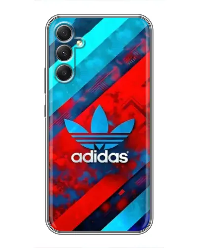 Чехол для Samsung Galaxy A34 с картинкой «Абстракция Adidas» Чехол для Samsung Galaxy A34 с картинкой «Абстракция Adidas»