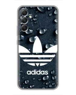 Чехол для Samsung Galaxy A34 с картинкой «Adidas Trefoil Blue» Чехол для Samsung Galaxy A34 с картинкой «Adidas Trefoil Blue»