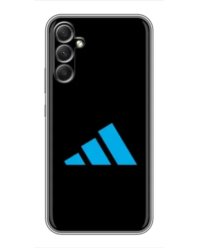 Чехол для Samsung Galaxy A34 с картинкой «Adidas Cyan Logo» Чехол для Samsung Galaxy A34 с картинкой «Adidas Cyan Logo»