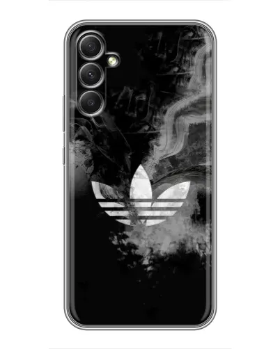 Чехол для Samsung Galaxy A34 с картинкой «Абстрактный дым Adidas» Чехол для Samsung Galaxy A34 с картинкой «Абстрактный дым Adidas»