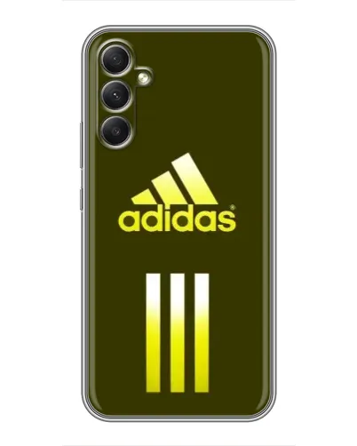 Чехол для Samsung Galaxy A34 с картинкой «Оливковый градиент Adidas» Чехол для Samsung Galaxy A34 с картинкой «Оливковый градиент Adidas»