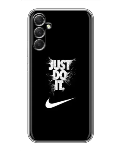 Чехол для Samsung Galaxy A34 с картинкой «Текстовый принт Nike» Чехол для Samsung Galaxy A34 с картинкой «Текстовый принт Nike»