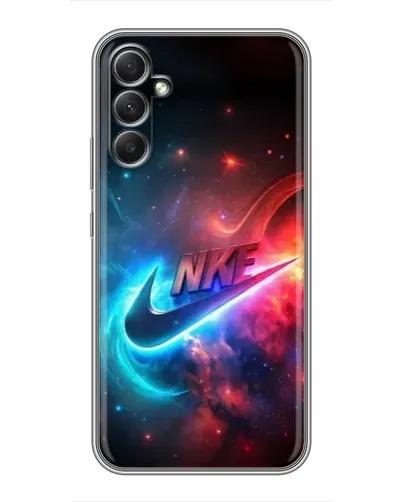 Чехол для Samsung Galaxy A34 с картинкой «Огненный логотип Nike» Чехол для Samsung Galaxy A34 с картинкой «Огненный логотип Nike»
