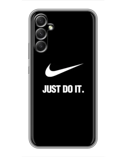 Чехол для Samsung Galaxy A34 с картинкой «Классический принт Nike» Чехол для Samsung Galaxy A34 с картинкой «Классический принт Nike»