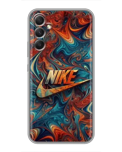 Чехол для Samsung Galaxy A34 с картинкой «Nike в абстракции» Чехол для Samsung Galaxy A34 с картинкой «Nike в абстракции»