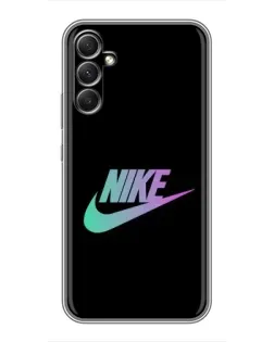 Чехол для Samsung Galaxy A34 с картинкой «Nike — городская ночь»
