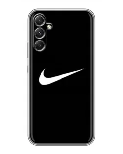 Чехол для Samsung Galaxy A34 с картинкой «Минималистический Найк»