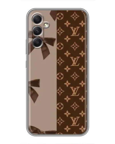 Чехол для Samsung Galaxy A34 с картинкой «Louis Vuitton — банты»