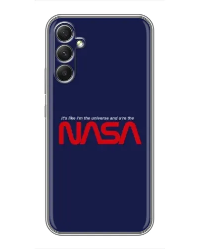 Чехол для Samsung Galaxy A34 с картинкой «NASA — глубокий космос» Чехол для Samsung Galaxy A34 с картинкой «NASA — глубокий космос»