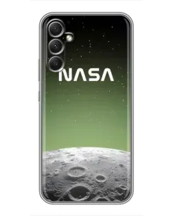 Чехол для Samsung Galaxy A34 с картинкой «NASA — лунный градиент» Чехол для Samsung Galaxy A34 с картинкой «NASA — лунный градиент»