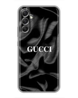 Чехол для Samsung Galaxy A34 с картинкой «Gucci — шелковые волны» Чехол для Samsung Galaxy A34 с картинкой «Gucci — шелковые волны»