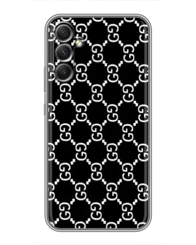 Чехол для Samsung Galaxy A34 с картинкой «Gucci — сетчатый паттерн»