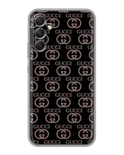 Чехол для Samsung Galaxy A34 с картинкой «Классическая монограмма Gucci»