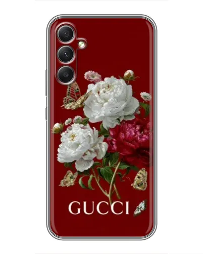 Чехол для Samsung Galaxy A34 с картинкой «Gucci —  сад»