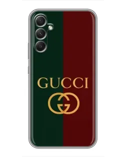 Чехол для Samsung Galaxy A34 с картинкой «Gucci — темно-зеленый градиент» Чехол для Samsung Galaxy A34 с картинкой «Gucci — темно-зеленый градиент»