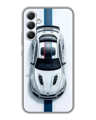 Чехол для Samsung Galaxy A34 с картинкой «Вид сверху — BMW M»