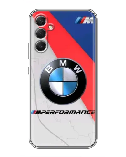 Чехол для Samsung Galaxy A34 с картинкой «BMW Performance стиль»
