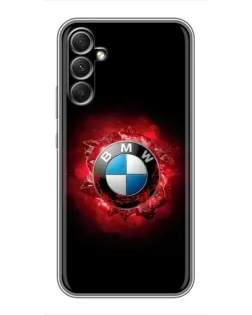 Чехол для Samsung Galaxy A34 с картинкой «Логотип BMW — вспышка» Чехол для Samsung Galaxy A34 с картинкой «Логотип BMW — вспышка»