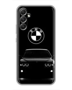 Чехол для Samsung Galaxy A34 с картинкой «BMW — взгляд из темноты» Чехол для Samsung Galaxy A34 с картинкой «BMW — взгляд из темноты»