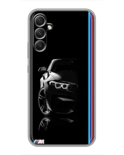 Чехол для Samsung Galaxy A34 с картинкой «Силуэт BMW в темноте» Чехол для Samsung Galaxy A34 с картинкой «Силуэт BMW в темноте»