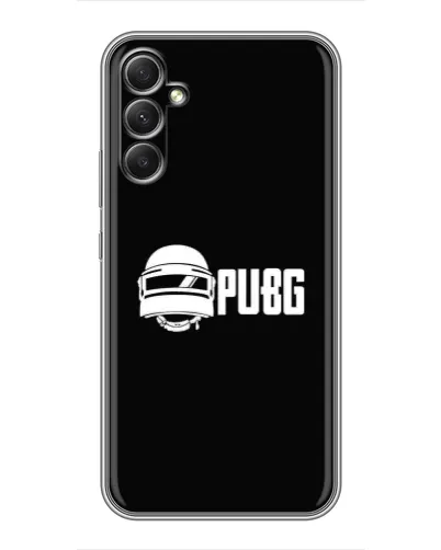 Чехол для Samsung Galaxy A34 с картинкой «PUBG — классический лого» Чехол для Samsung Galaxy A34 с картинкой «PUBG — классический лого»