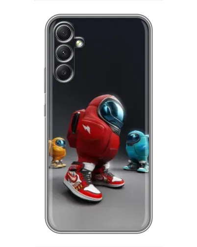 Чехол для Samsung Galaxy A34 с картинкой «Among Us — 3D стиль» Чехол для Samsung Galaxy A34 с картинкой «Among Us — 3D стиль»