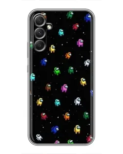 Чехол для Samsung Galaxy A34 с картинкой «Экипаж Among Us» Чехол для Samsung Galaxy A34 с картинкой «Экипаж Among Us»