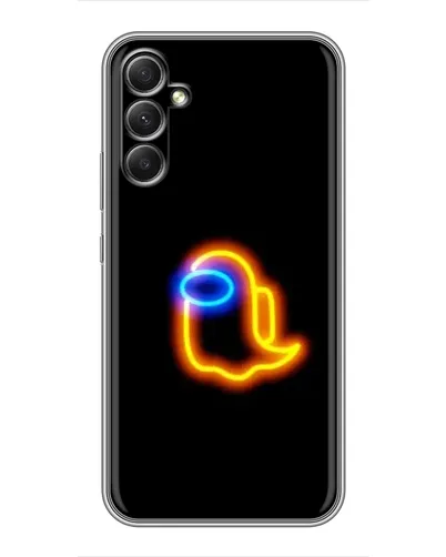 Чехол для Samsung Galaxy A34 с картинкой «Among Us неоновое сияние» Чехол для Samsung Galaxy A34 с картинкой «Among Us неоновое сияние»