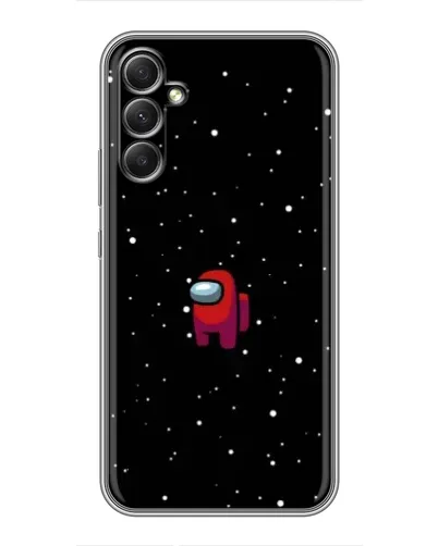 Чехол для Samsung Galaxy A34 с картинкой «Красный Among Us» Чехол для Samsung Galaxy A34 с картинкой «Красный Among Us»