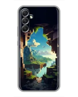 Чехол для Samsung Galaxy A34 с картинкой «Вид из пещеры» Чехол для Samsung Galaxy A34 с картинкой «Вид из пещеры»