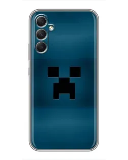 Чехол для Samsung Galaxy A34 с картинкой «Крипер текстура» Чехол для Samsung Galaxy A34 с картинкой «Крипер текстура»