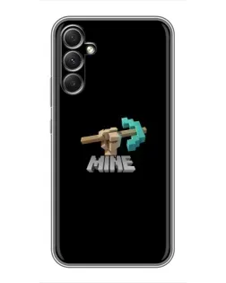 Чехол для Samsung Galaxy A34 с картинкой «Алмазная кирка» Чехол для Samsung Galaxy A34 с картинкой «Алмазная кирка»
