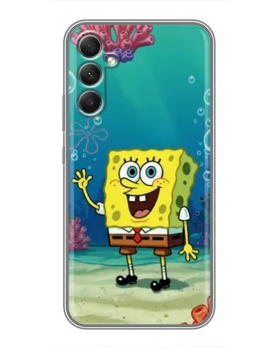 Чехол для Samsung Galaxy A34 с картинкой «Подводный привет» Чехол для Samsung Galaxy A34 с картинкой «Подводный привет»