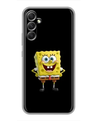 Чехол для Samsung Galaxy A34 с картинкой «Классический Губка Боб» Чехол для Samsung Galaxy A34 с картинкой «Классический Губка Боб»
