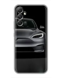Чехол для Samsung Galaxy A34 с картинкой «Tesla Model S Look» Чехол для Samsung Galaxy A34 с картинкой «Tesla Model S Look»