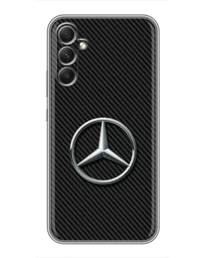 Чехол для Samsung Galaxy A34 с картинкой «Карбоновый Mercedes стиль» Чехол для Samsung Galaxy A34 с картинкой «Карбоновый Mercedes стиль»