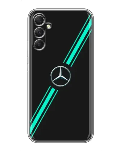 Чехол для Samsung Galaxy A34 с картинкой «Спортивные линии Mercedes» Чехол для Samsung Galaxy A34 с картинкой «Спортивные линии Mercedes»