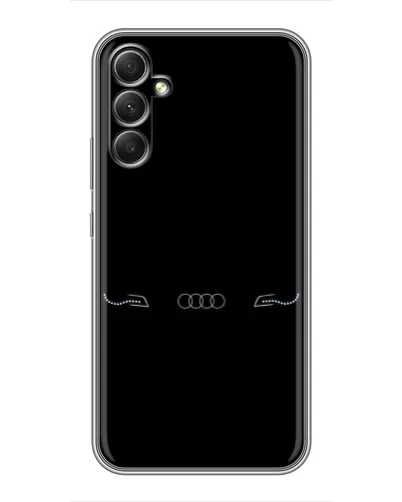 Чехол для Samsung Galaxy A34 с картинкой «Audi — световой подпись»