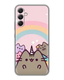 Чехол для Samsung Galaxy A34 с картинкой «Единорог Pusheen» Чехол для Samsung Galaxy A34 с картинкой «Единорог Pusheen»