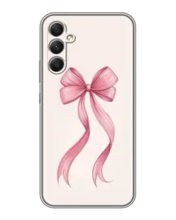 Чехол для Samsung Galaxy A34 с картинкой «Розовый бант»