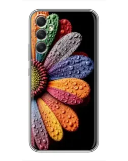 Чехол для Samsung Galaxy A34 с картинкой «Радужный цветок» Чехол для Samsung Galaxy A34 с картинкой «Радужный цветок»
