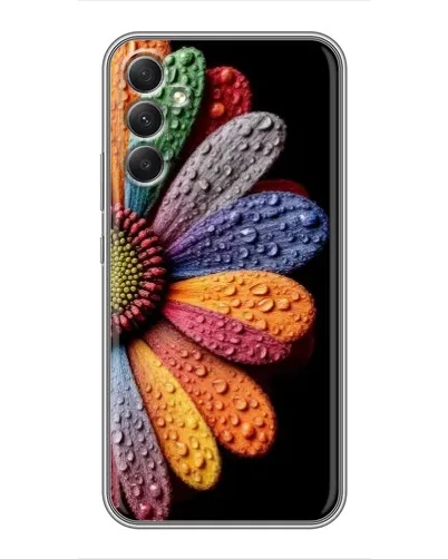 Чехол для Samsung Galaxy A34 с картинкой «Радужный цветок» Чехол для Samsung Galaxy A34 с картинкой «Радужный цветок»