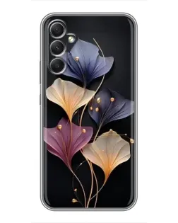 Чехол для Samsung Galaxy A34 с картинкой «Лиловые цветы грации» Чехол для Samsung Galaxy A34 с картинкой «Лиловые цветы грации»